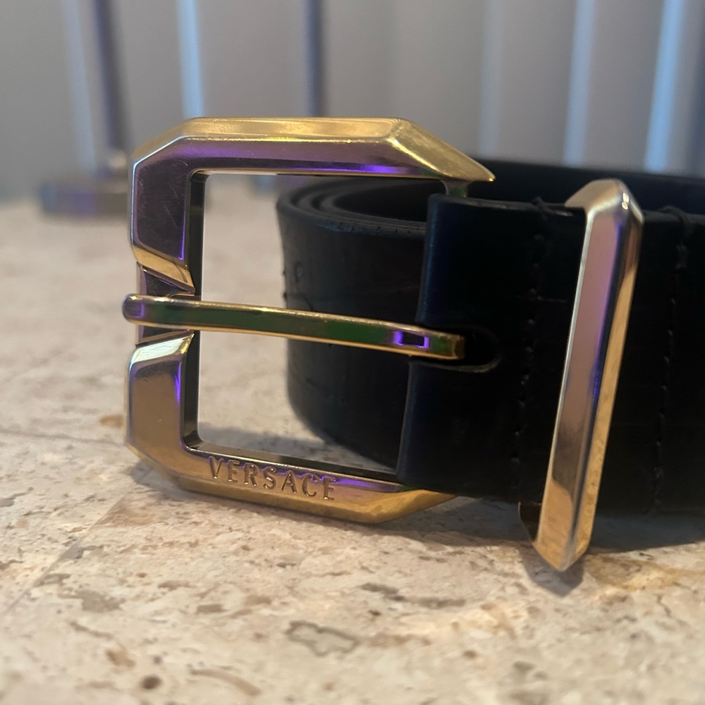 Versace belt men